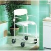 Fauteuil roulant pour salle de bain | Douche avec accoudoirs | Repose-pieds pliable | Invacare