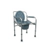 Mobiclinic, Mar, chaise WC, chaise percée pour handicapés, personnes âgées, chaise urinoir pliante, accoudoirs, siège ergonom