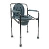 Mobiclinic, Mar, chaise WC, chaise percée pour handicapés, personnes âgées, chaise urinoir pliante, accoudoirs, siège ergonom