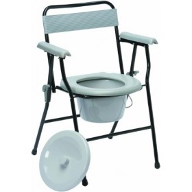 Drive DeVilbiss Healthcare Chaise légère pliante percée avec bassine de 5 litres