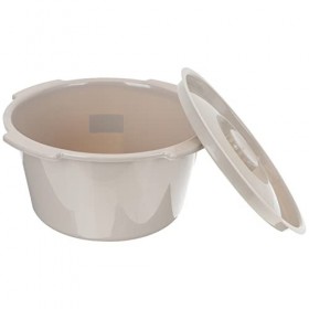 Cabilock Seau Daisance De Remplacement Seau Daisance Et Couvercle Commode De Chevet Toilettes Portables Chaise Daisance Se