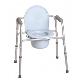 Chaise confortable 4 fonctions en 1 réveil WATER support pour toilettes siège pour douche