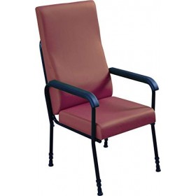 AIDAPT Chaise réglable en Hauteur, Polyuréthane, Marron, Taille Unique