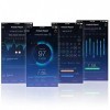 Medisana SC 800 Sleepace Moniteur - Sleep Sensor pour une analyse précise et complète du sommeil, y compris lapplication pou