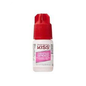 Kiss Colle à ongles à séchage rapide, rose 3 g