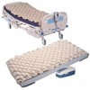 APP LIFE Matelas Anti-escarres à Bulles dair avec compresseur réglable à Cycle Alternatif 130 cellules - Charge 130 kg - Dis