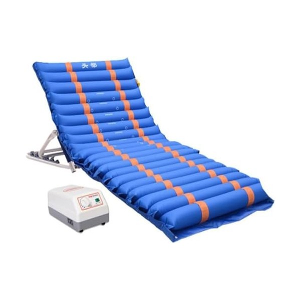 Matelas Anti-escarres, Matelas pneumatique Anti-escarres avec Pompe à air silencieuse à économie dénergie et Support, imperm