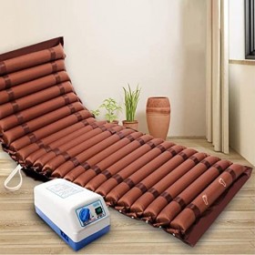 Matelas pneumatique Anti-escarres, Matelas à Pression Silencieux avec Pompe électrique, Respirant, imperméable, Facile à Tran