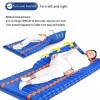 TYHQY Mattress Anti-Bedsore, Matelas en alternance avec Levage et Fonction de Conception de la Remise des pôles Gauche et Dro