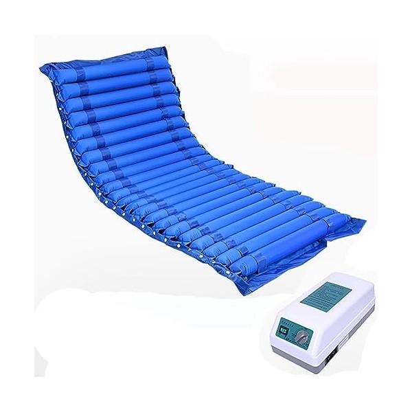 PAILON Matelas Anti-escarres, Coussin à Pression dair alternée avec Pompe, pour Patients alités, soulage la Pression et Les 