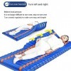 BAIXDM Matelas Anti-escarres, Matelas À Pression Alternée avec Fonction De Retournement Gauche Et Droite, Matelas Pneumatique