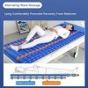 Matelas Anti-escarres, Matelas à Pression alternée avec Fonction de Levage et de retournement Gauche et Droite, Matelas pneum