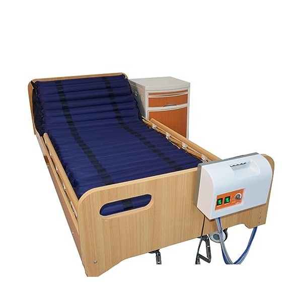 Matelas Anti-escarres, Matelas Anti-escarres avec Pompe à air, Matelas à Pression alternée pour escarres, Coussin de lit pour