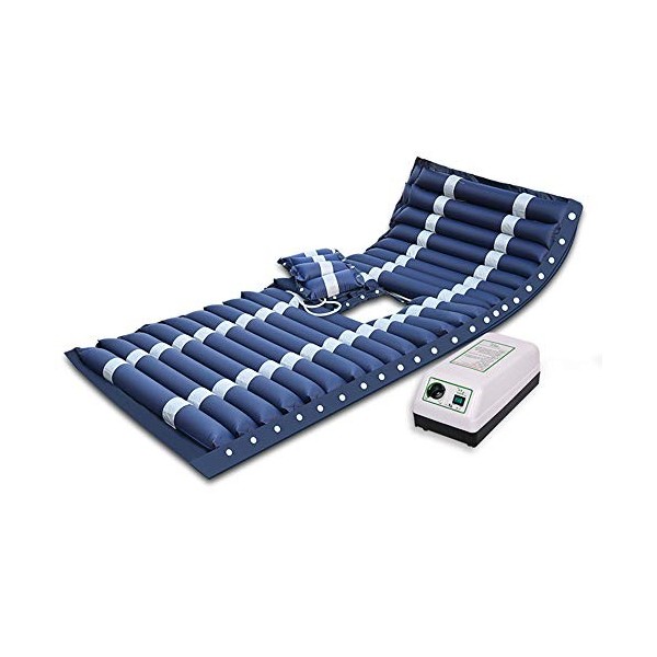 Matelas Anti-Pression Matelas Anti-escarres avec Pompe Électrique - Matelas À Pression Alternée pour Le Traitement des Escarr