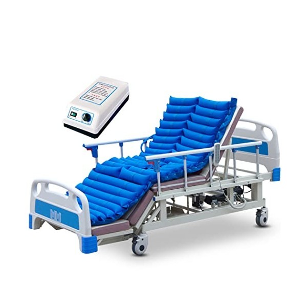 Matelas Anti-Pression, Matelas à Pression dair alternée, surmatelas avec système de Pompe Ultra Silencieux, pour Patients al