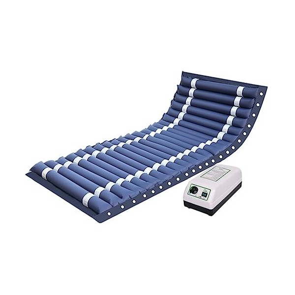 Matelas Anti-Pression Matelas Anti-escarres, Matelas à Pression dair alternée avec Pompe, surmatelas Gonflable, prévention d