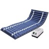 Matelas Anti-Pression Matelas Anti-escarres, Matelas à Pression dair alternée avec Pompe, surmatelas Gonflable, prévention d