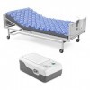 HITHINKMED Matelas à pression dair alternative, matelas anti-escarres pour escarres avec système de pompe électrique silenci