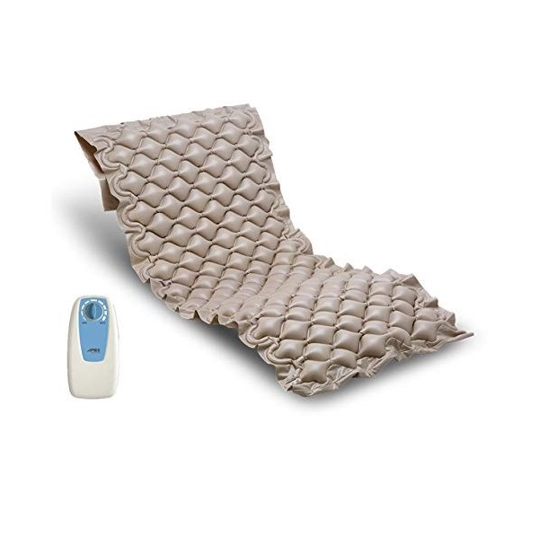 DUÉRMETE ONLINE Matelas Anti-escarres avec compresseur série Oasis | Prévient Les plaies sur la Peau | Poids jusquà 100 kg |