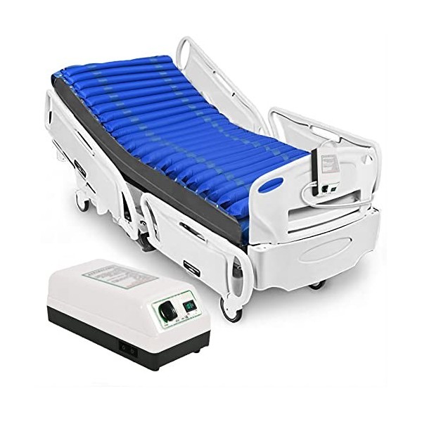 Matelas à pression alternée Lancity avec pompe à air électrique silencieuse