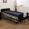 Medacure alternant pression dair matelas avec pompe pour les lits dhôpitaux - faible perte dair, couverture matelassée en 