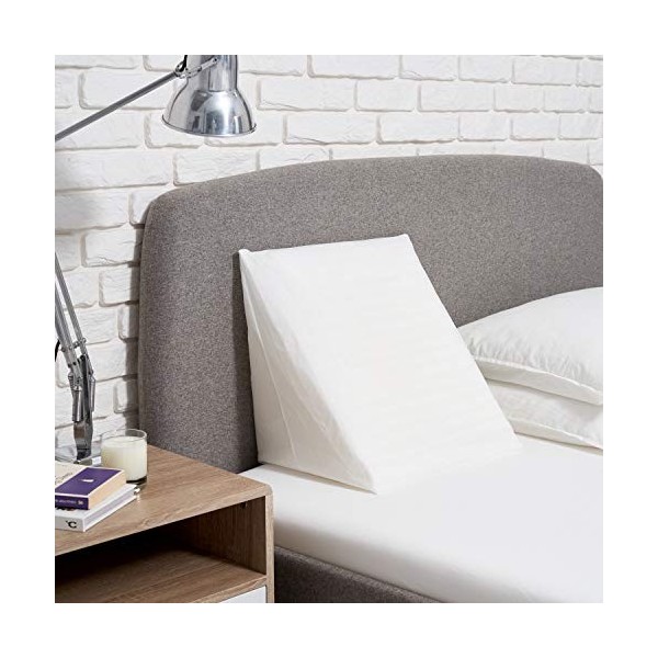 Coussin Incliné pour oreiller - Idéal pour la lecture, efficace pour lutter contre le reflux acide | Fabriqué en mousse avec 