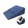 PREDUXYOW Rehausseur Matelas Adulte, Détachable Coussin incliné, Sommeil dun côté, aidae à soulager Le Reflux Acide, Le Post