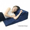 PREDUXYOW Rehausseur Matelas Adulte, Détachable Coussin incliné, Sommeil dun côté, aidae à soulager Le Reflux Acide, Le Post