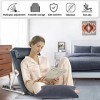 QOFLY Support dorsal réglable - Coussin de lecture pour personnes âgées - Dossier de lit réglable pour plus de confort et une