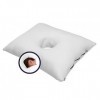 KMINA - Coussin avec Trou Oreille, Coussin pour Piercing Oreille, Coussin Oreiller Adulte, Coussin pour Oreilles Réutilisable