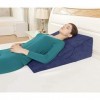 PREDUXYOW Rehausseur Matelas Adulte, Coussin Incliné Triangulaire Pliant pour Le Lit, Détachable Coussin incliné, Oreiller Mu