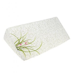 Coussin de soutien lombaire de dossier de reflux acide de triangle de reflux acide de cale-pieds délévation de dossier, 49 x