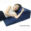 ZZYYZZ Oreiller de Coin, Oreiller de Coin Polyvalent en Mousse Anti-Reflux pour Adulte, Coussin de Coin pour Le Confort, soul