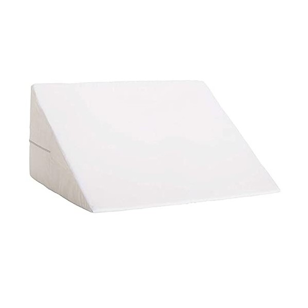 DMI Oreiller angulaire pliable Blanc 25 x 60 x 60 cm