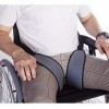 Mobiclinic | Harnais pour jambes de fixation au fauteuil roulant | Taille 1 27-37 cm 