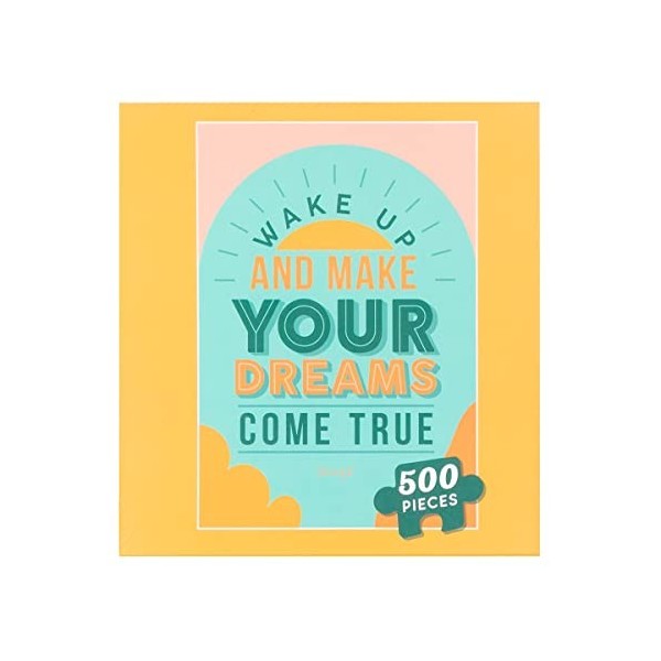 Mr. Wonderful - Puzzle - Wake up and Make Your Dreams Come True