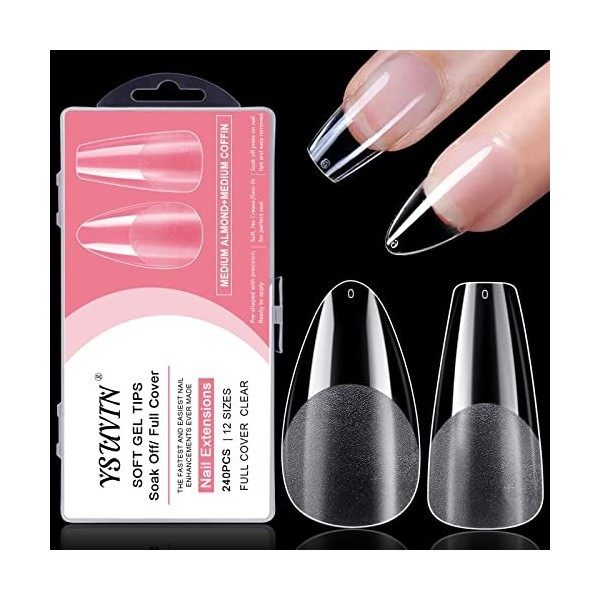 YSUVIN Colle à Ongles, 6 en 1 Colle Capsules Ongles Gummy Base Gel Colle Faux Ongles Pour Pose Américaine Ongles Capsule Nail