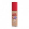 Rimmel London Lasting Finish 35 Hour, 200 Soft Beige, fond de teint, longue tenue, hydratant, formule vegan, couvrance totale