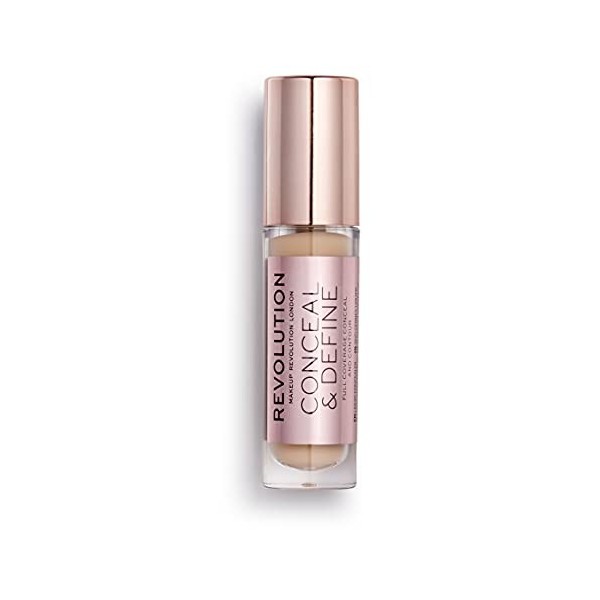 Makeup Revolution, Conceal & define, Fond de Teint, F6, 23ml