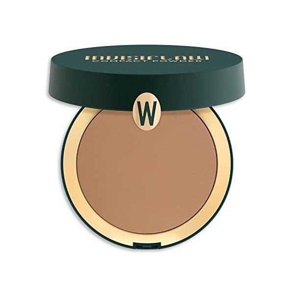 WYCON Cosmetics INVISIFLAW COMPACT POWDER - Poudre Compacte pour le Visage, Finition Matifiant Uniformise la Peau Lisse