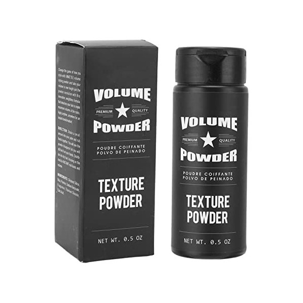 Poudre Volumisante pour Cheveux de 0,5 Oz, Poudre Matifiante pour Cheveux, Poudre de Texture pour Cheveux Poudre Coiffante Ra