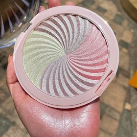 TINTARK Vortex highlighter maquillage -texture crémeuse & Glow highlighter poudre illuminateur de teint, maquillage sans talc