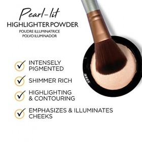 Summit.g Powder de surligneur à lit perlé, Intenuement pigmenté - texture étincelante durable - poudre de maquillage parfaite