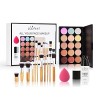 Joyeee Kit de maquillage tout-en-un pour filles Coffret cadeau de maquillage pour femme Kit complet de cosmétiques de démarra