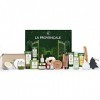 La Provençale Bio - Calendrier de lAvent 2022 - Coffret de 24 Produits Bio & Naturel - Grands Formats pour Noël - Accessoire