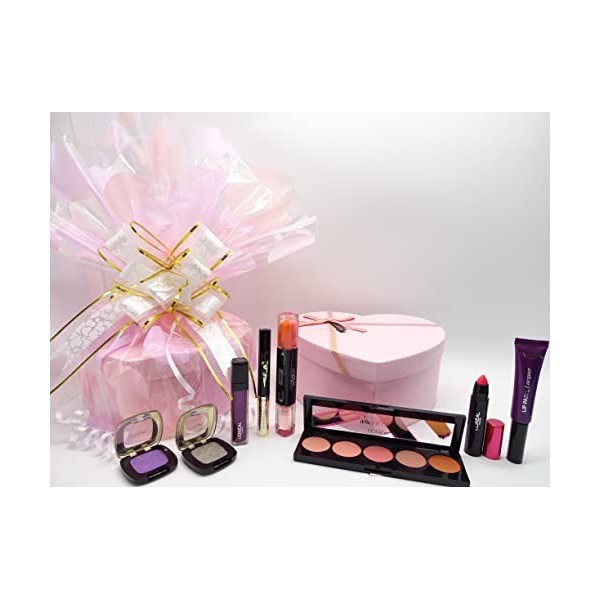 LOréal Glam Beauty Coffret cadeau 10 pièces avec bague en cristal incluse