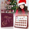 Calendrier de lAvent Beauté 2022, Maquillage Femme 24 Cadeaux de Noël Surprises pour le Visage, les Yeux, les Lèvres, les On