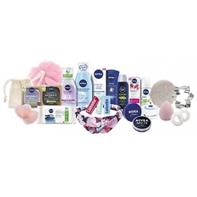 NIVEA Calendrier de lAvent 2022, Coffret NIVEA contenant 24 must-have pour patienter jusqu’à Noël, Calendrier Noël avec prod