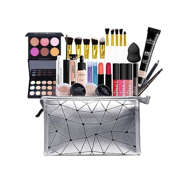 FantasyDay Kit de Maquillage Complet Coffret Ensemble-cadeau de Maquillage Xmas Makeup Gift Set avec Ombres Paupière, Rouge à...