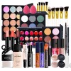 CHSEEA Kit de Maquillage Complet, Coffret Cadeau Coffrets Maquillage Trousse de Maquillage Palette de Maquillage Fards à Paup